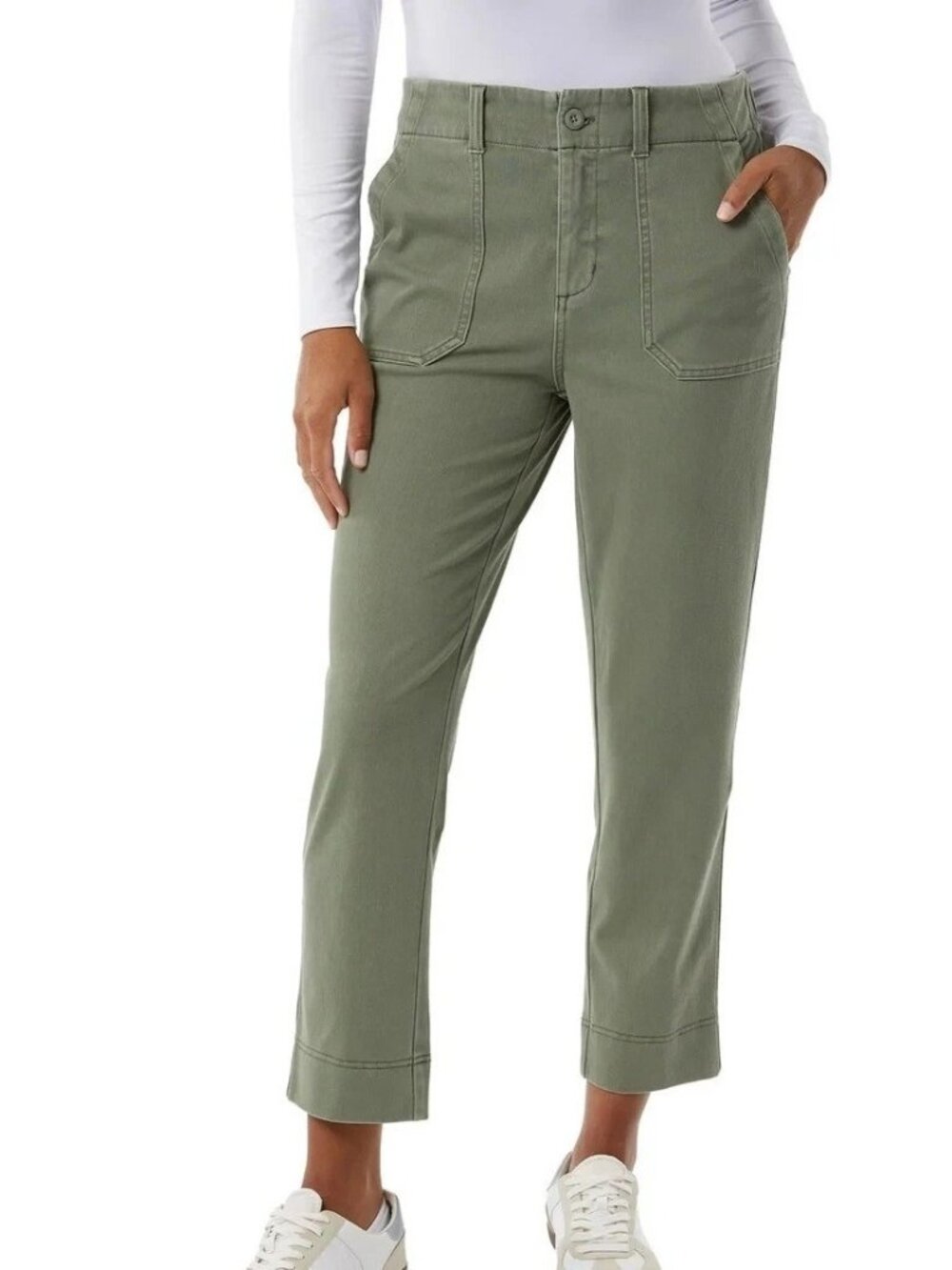 NWOT 32 Degrees Cool Men's XL Green Stretch Ankle Length Pants